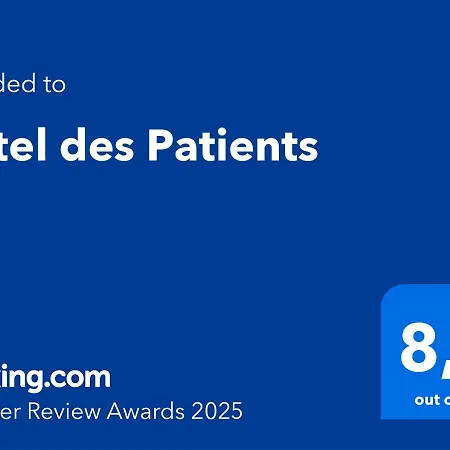 Hotel Des Patients 3*